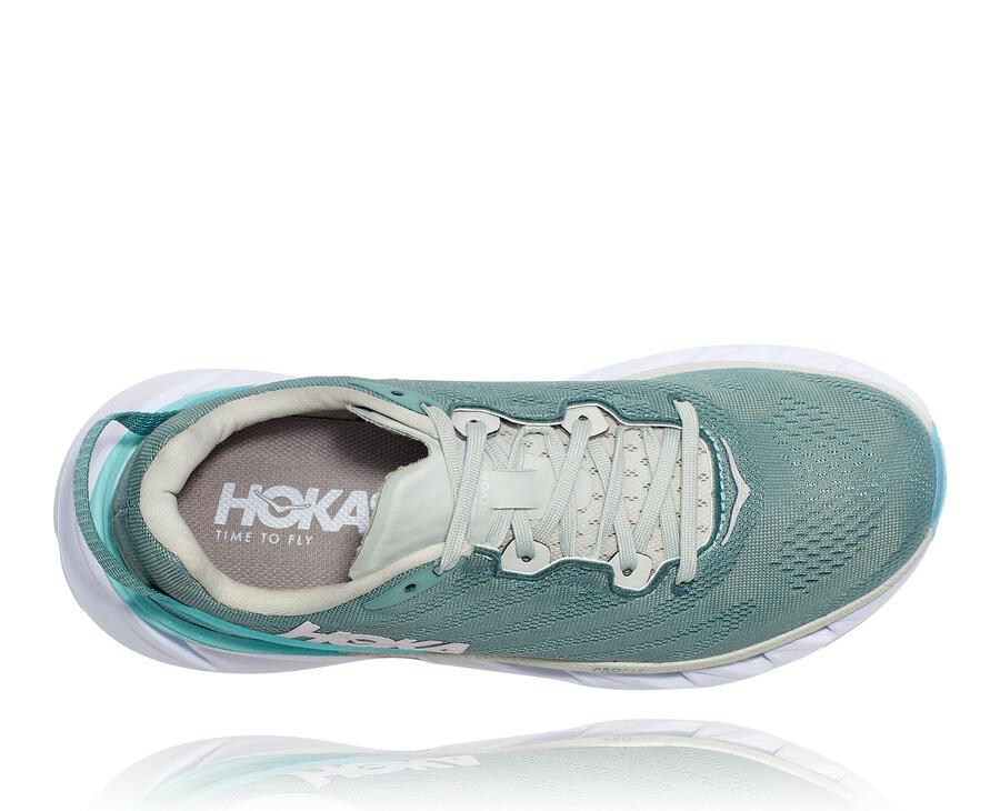 Tenis Hoka One One Feminino Azuis/Branco - Elevon 2 - 672-IXMASK